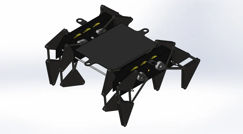 Legged Bot by Jensen Mechanism